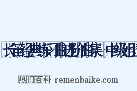 长笛经典练习曲进阶曲集·中级组词是什么意思的图片